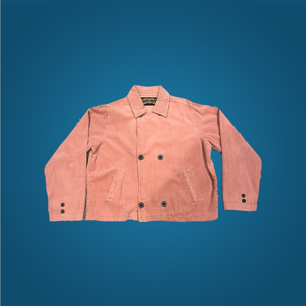 Vintage Light Pink Corduroy Jacket